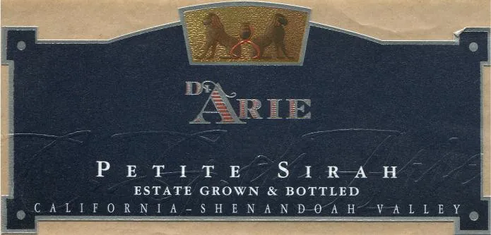 Petite Sirah Bottle