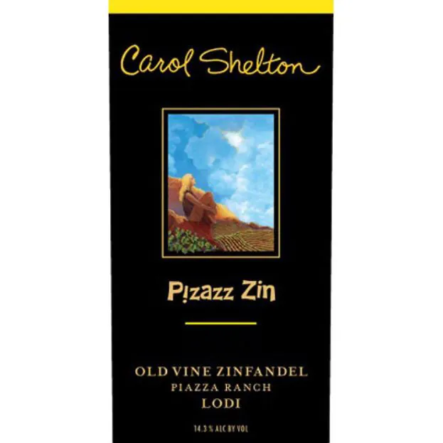 Pizazz Zinfandel Bottle
