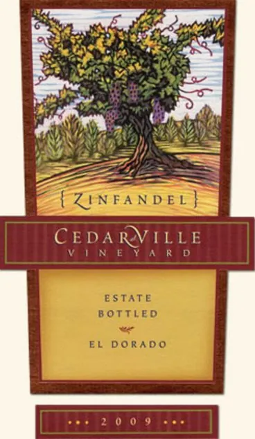 El Dorado Zinfandel Bottle