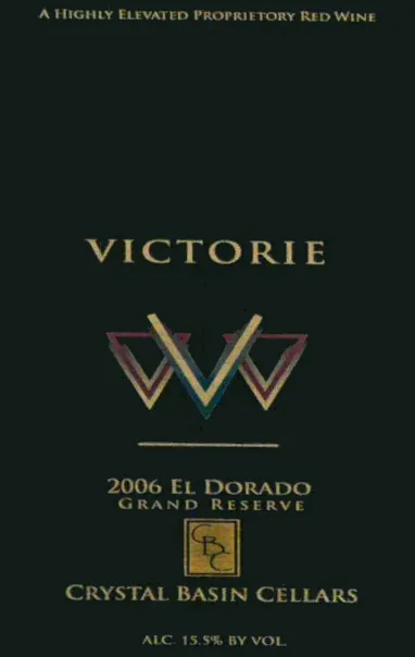 Victorie Grand Reserve GSM Bottle