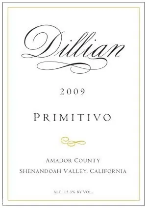 Primitivo Bottle
