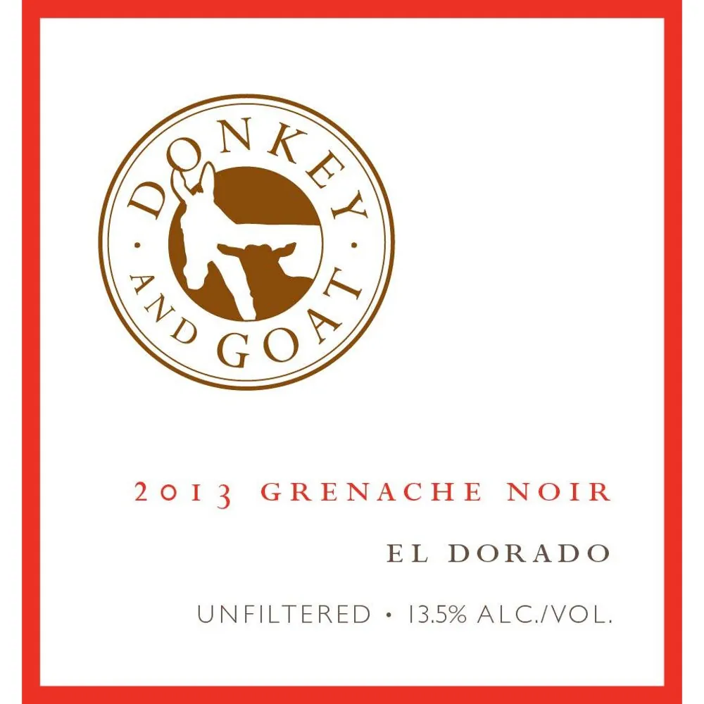 El Dorado Grenache Noir Bottle
