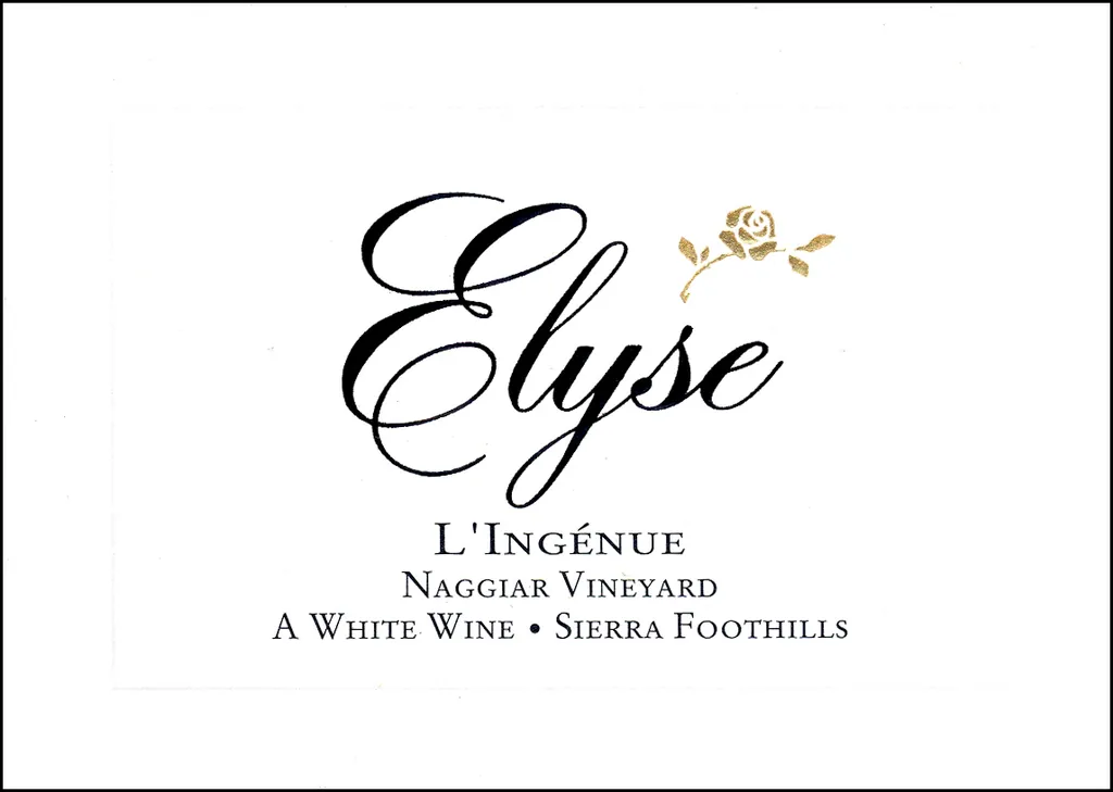 L'Ingenue Naggiar Vineyard White Rhone Blend Bottle