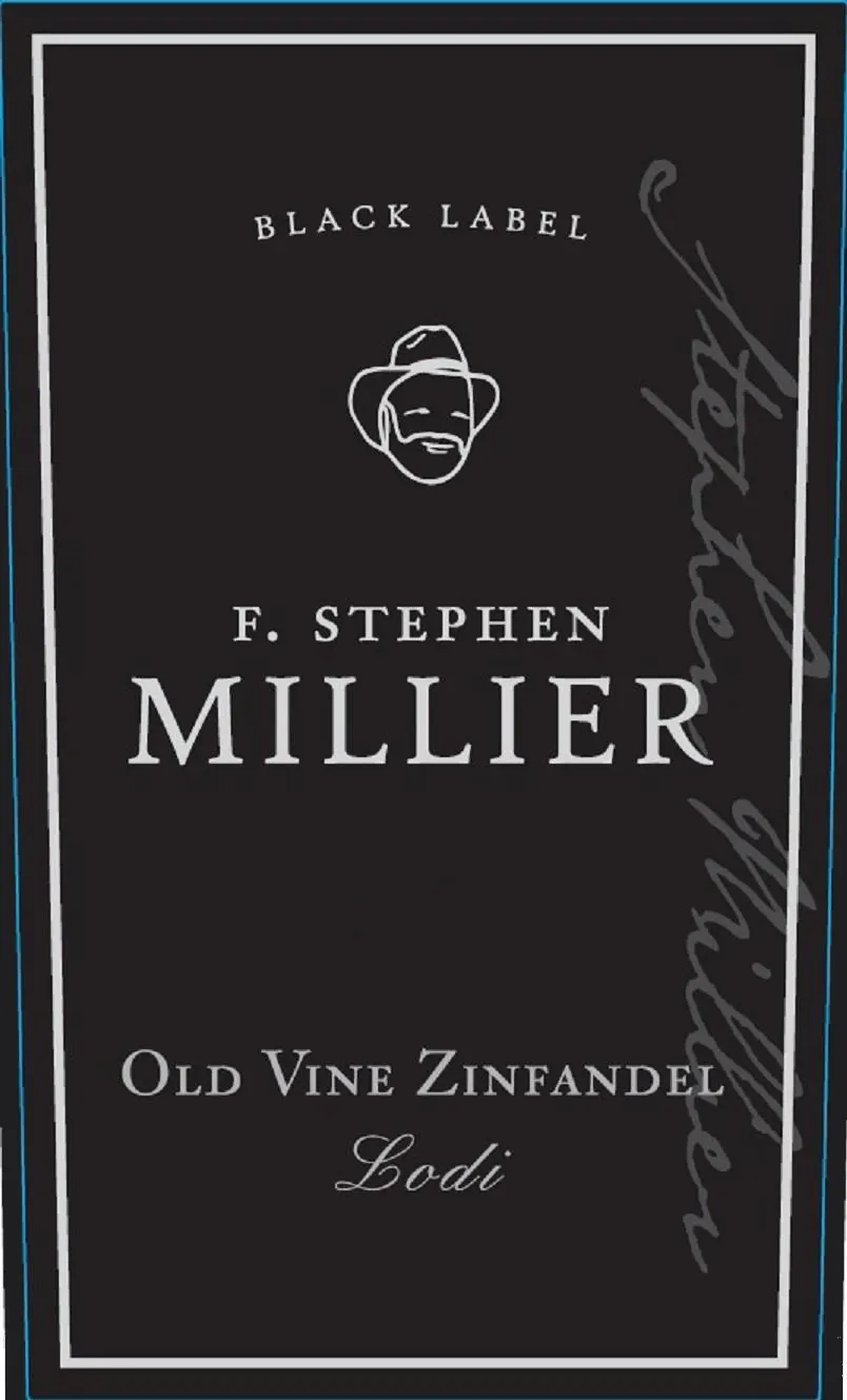 Black Label Old Vine Zinfandel Bottle