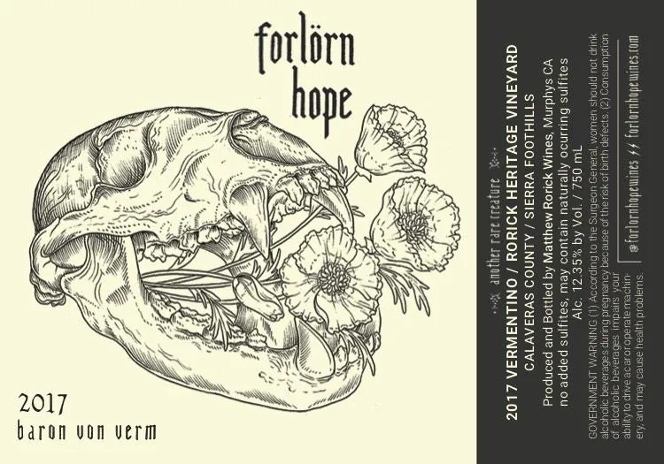 Rorick Heritage Vineyard Vermentino Bottle