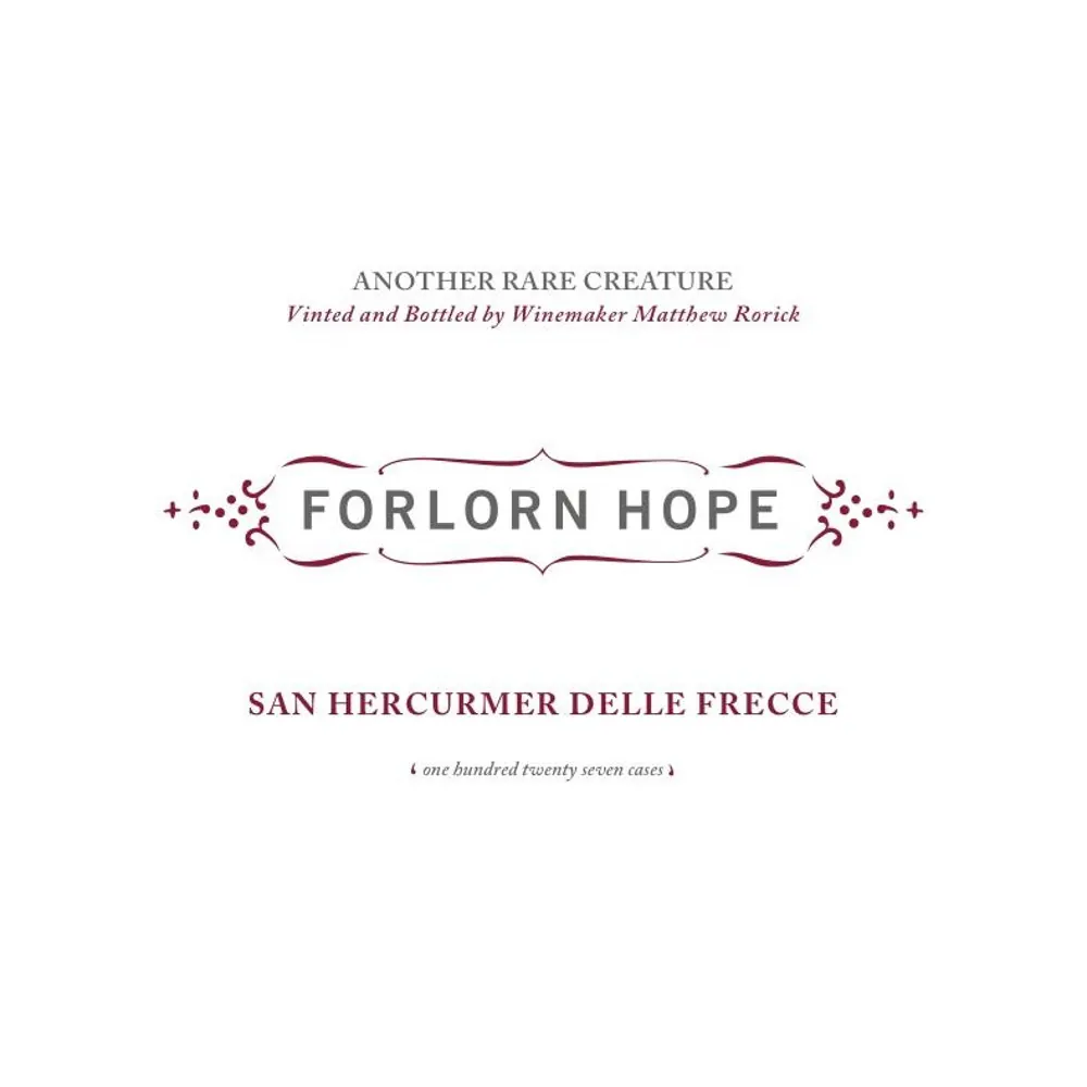 San Hercurmer delle Frecce Barbera Bottle