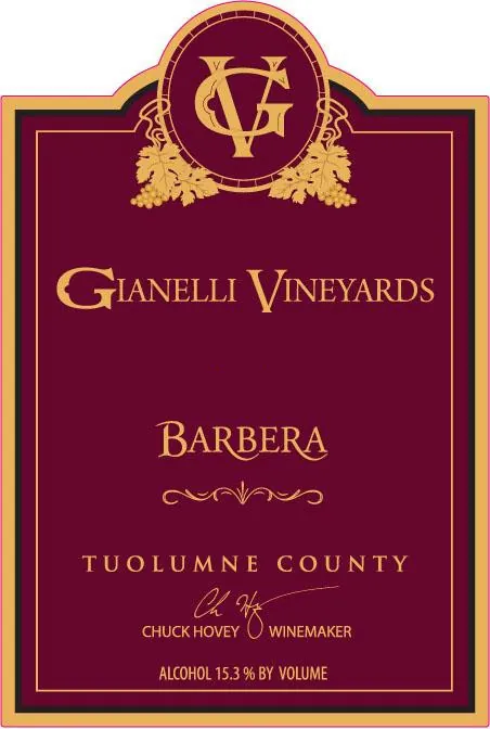 Barbera Bottle