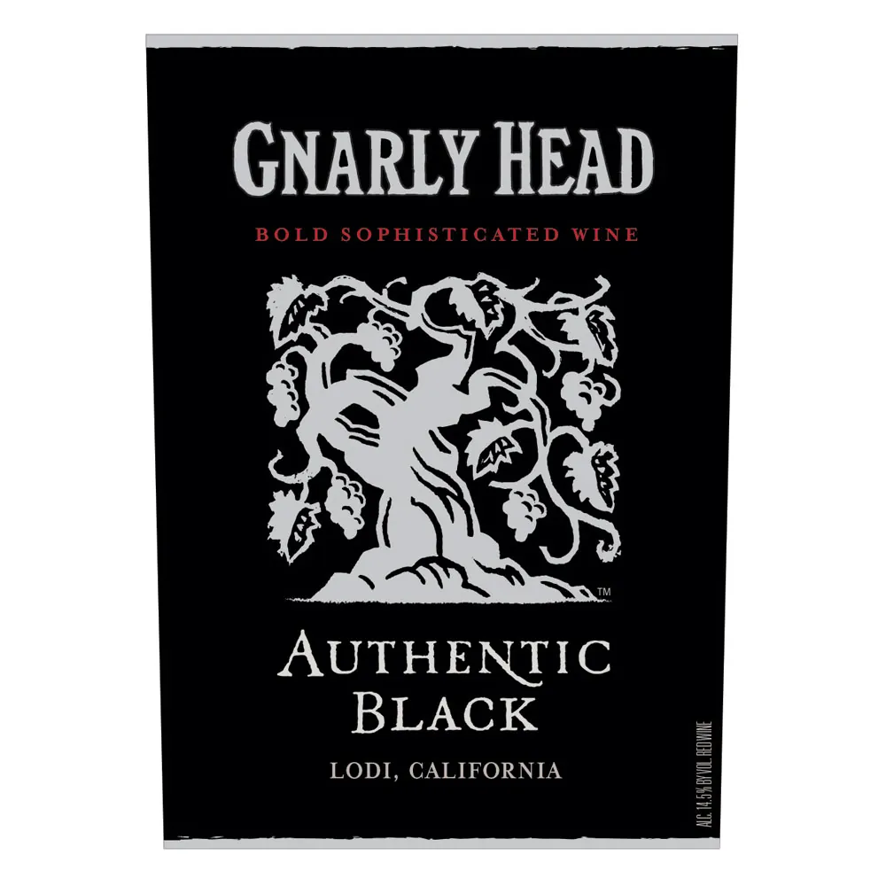 Authentic Black Red Blend Bottle
