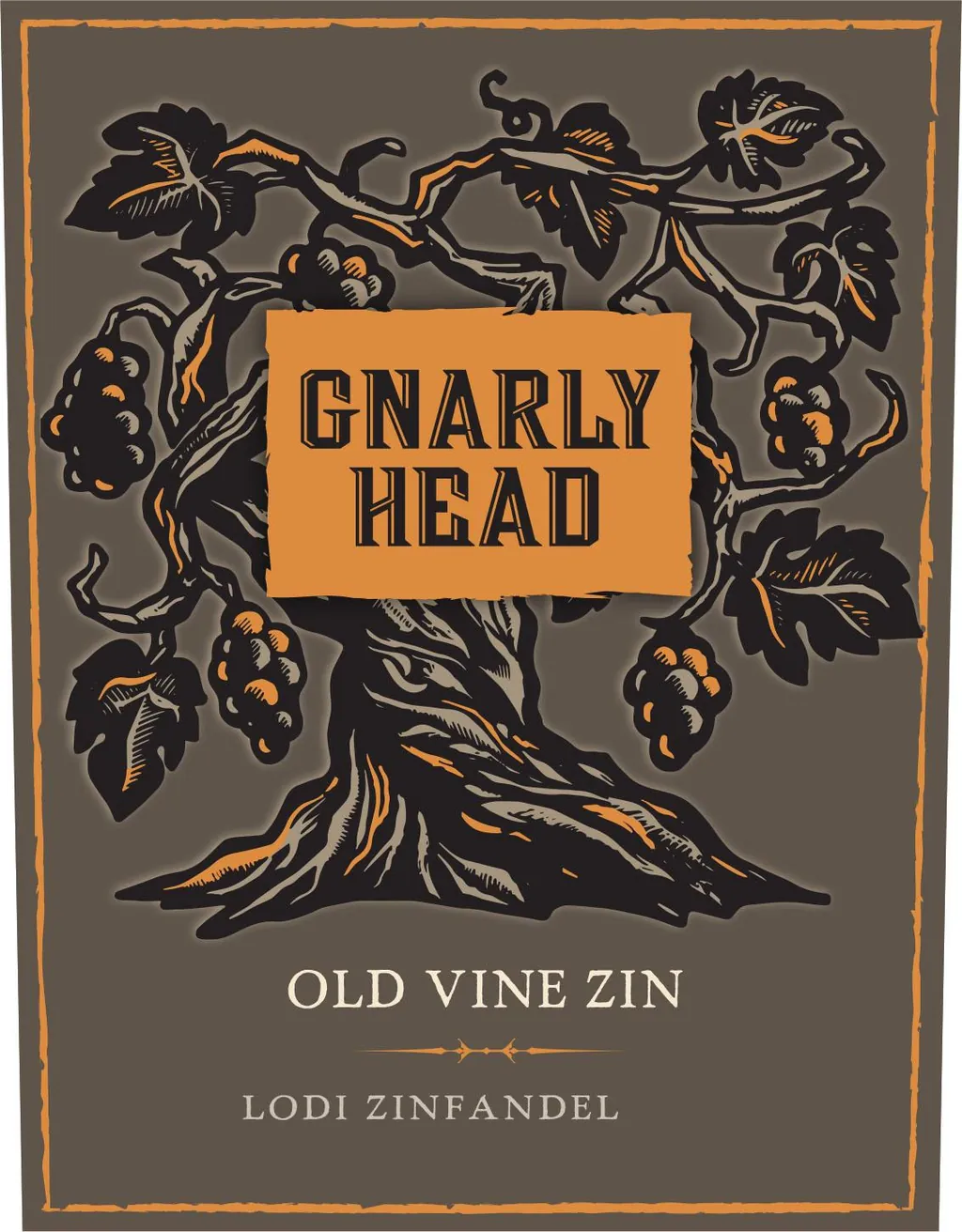 Old Vine Zinfandel Bottle
