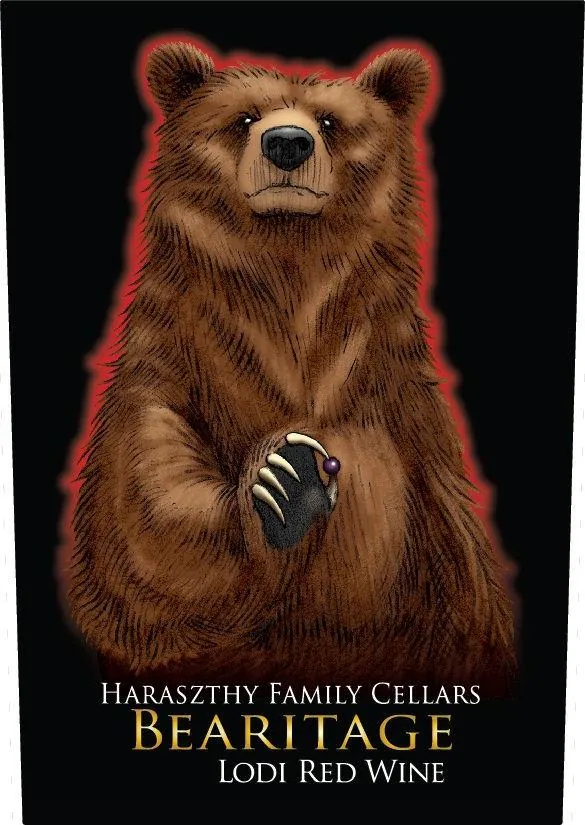 Bearitage Red Wine Bottle