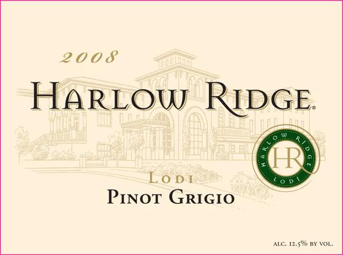 Pinot Grigio Bottle