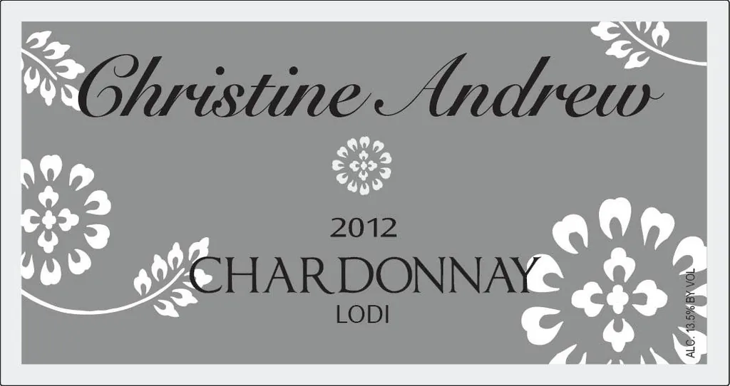 Christine Andrew Chardonnay Bottle