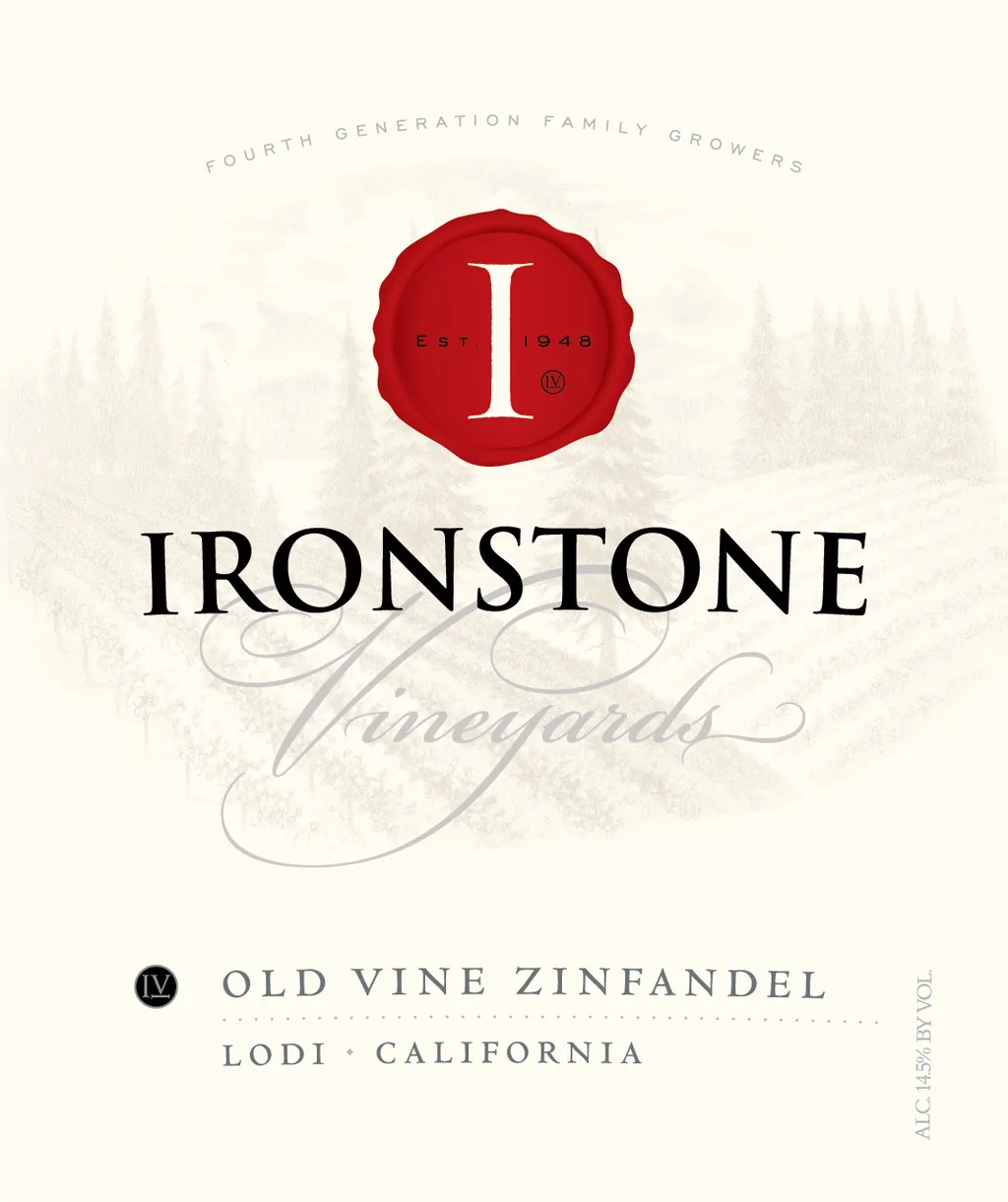 Old Vine Zinfandel Bottle