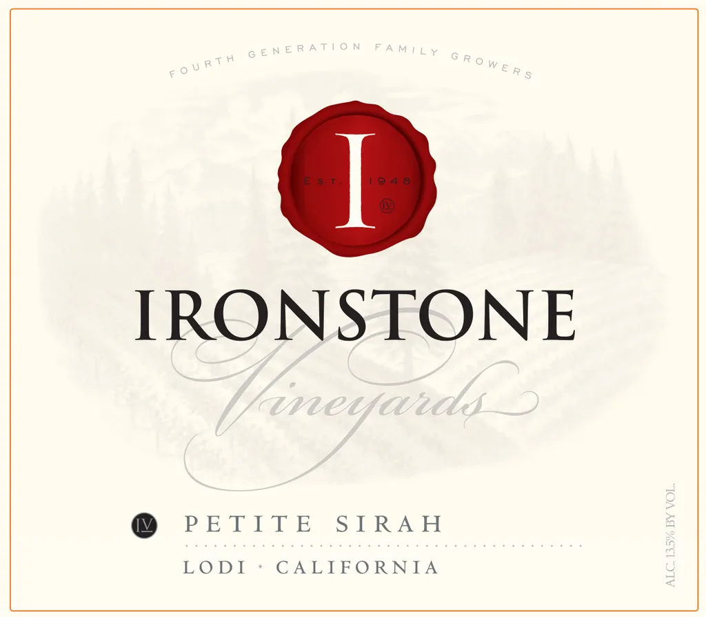Petite Sirah Bottle
