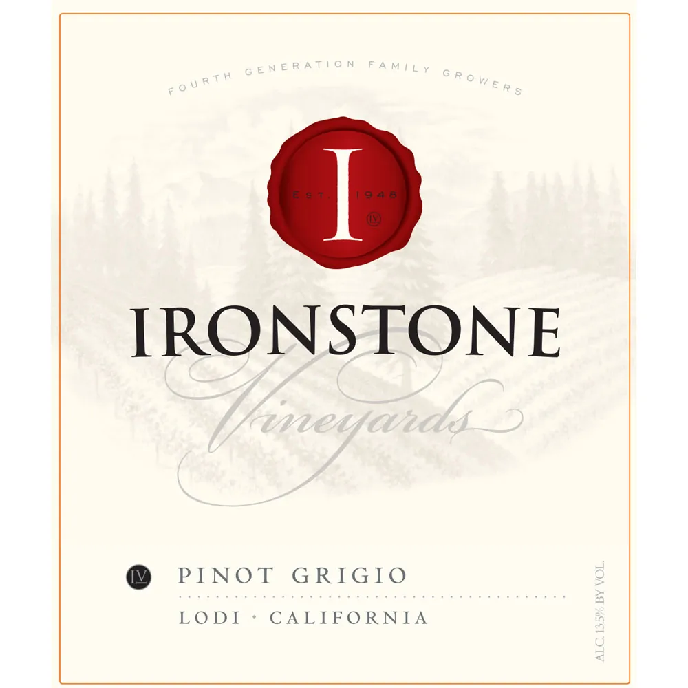 Pinot Grigio Bottle
