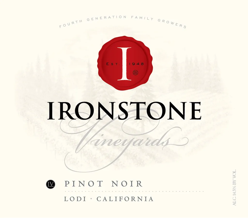 Pinot Noir Bottle