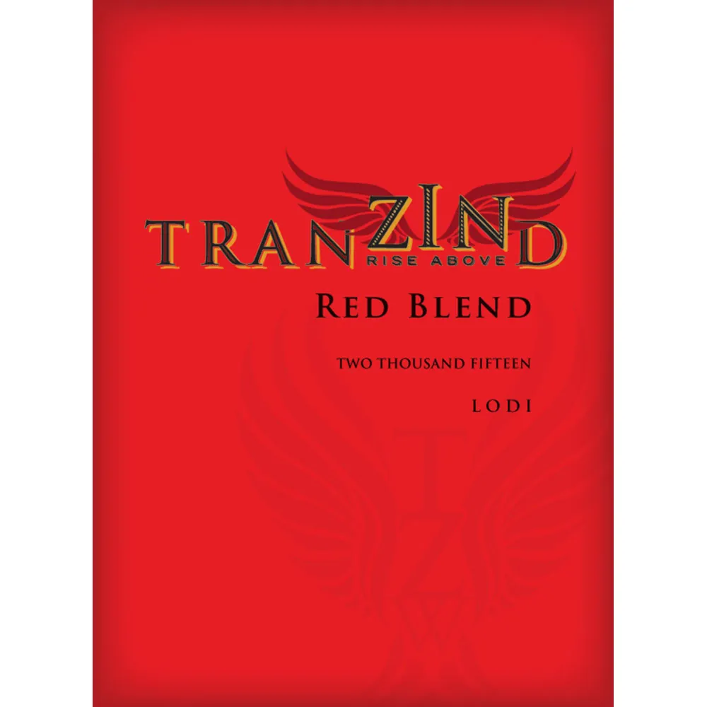 Tranzind Red Blend Bottle