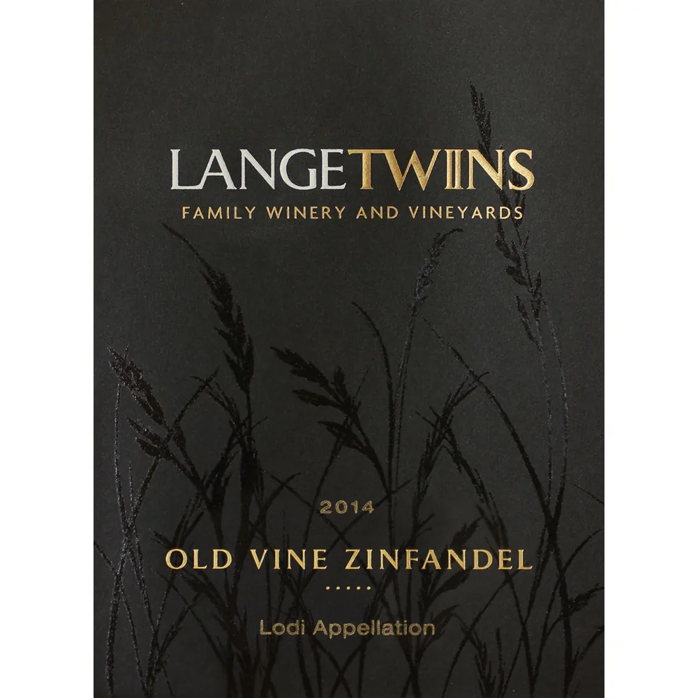 Estate Old Vine Zinfandel Bottle