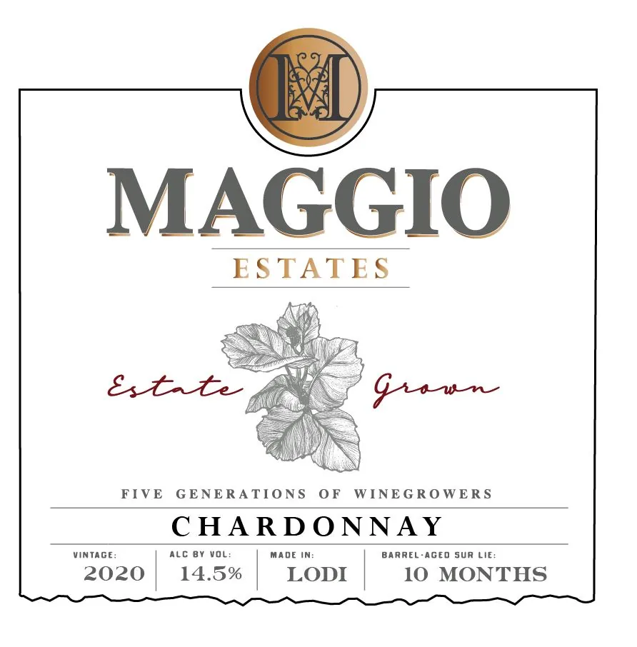 Chardonnay Bottle