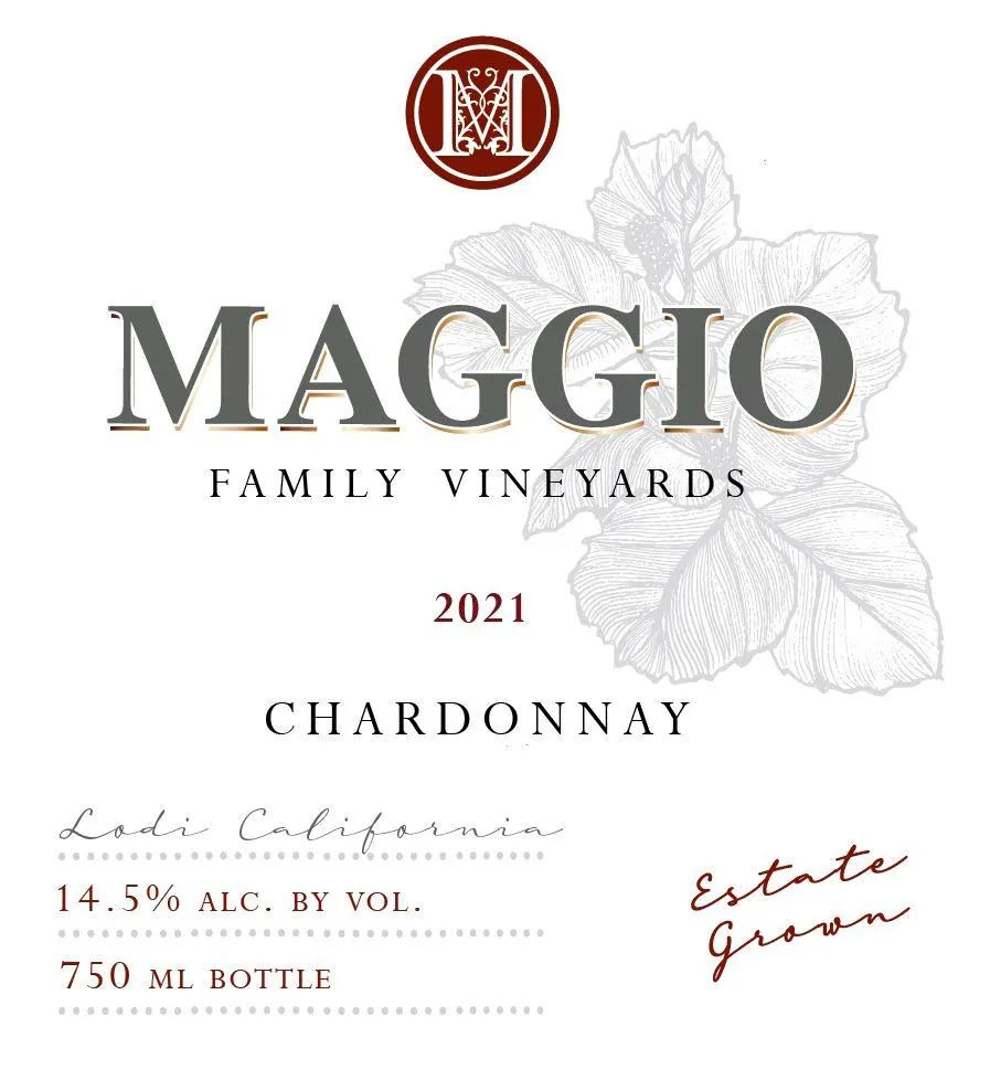 Chardonnay Bottle