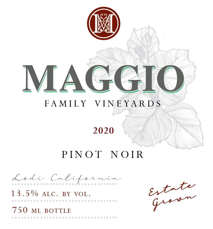 Pinot Noir Bottle