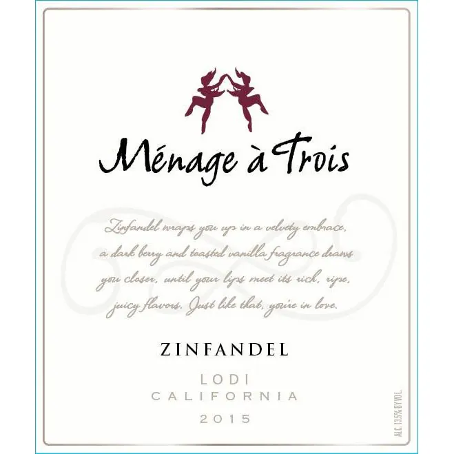 Zinfandel Bottle