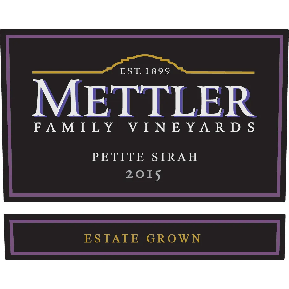 Petite Sirah Bottle