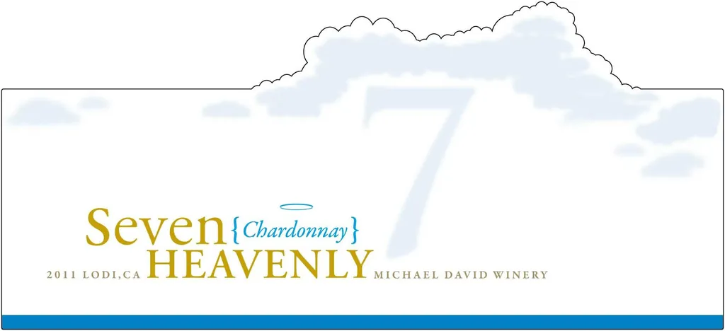 7 Heavenly Chardonnay Bottle