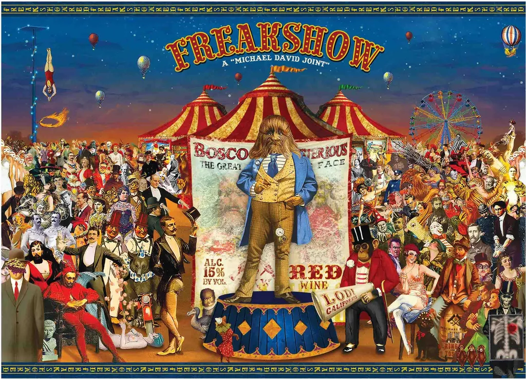 Freakshow Red Blend Bottle