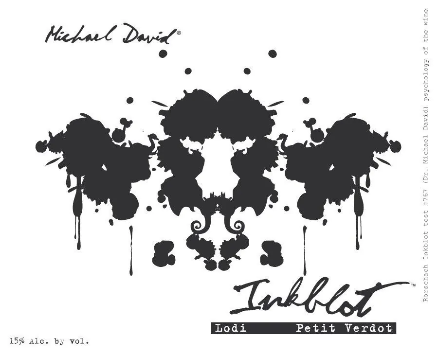 Inkblot Petit Verdot Bottle