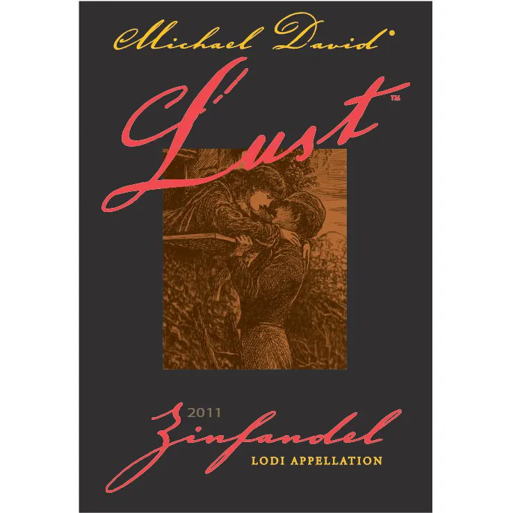 Lust Zinfandel Bottle