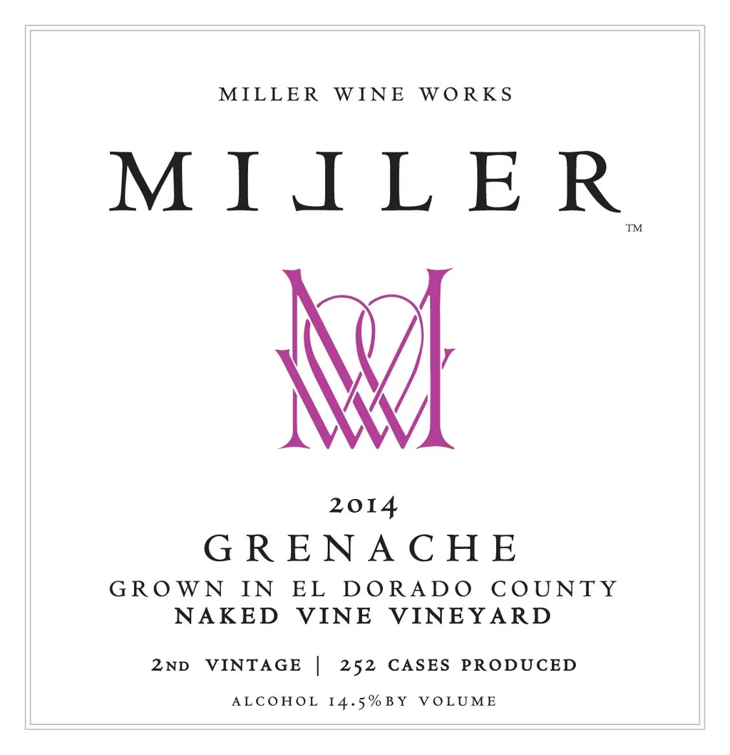 Naked Vine Vineyard Grenache Bottle
