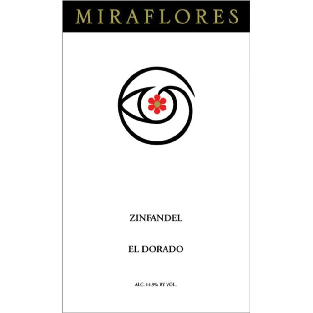 El Dorado Zinfandel Bottle