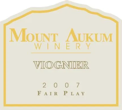Viognier Bottle
