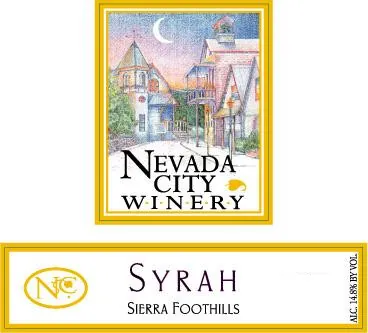 Sierra Foothills Syrah Bottle