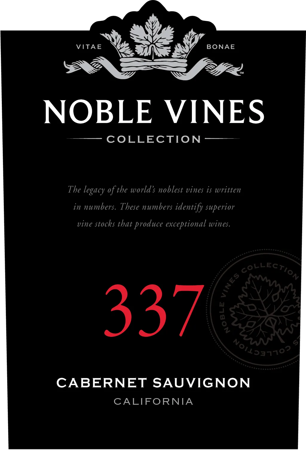 337 Cabernet Sauvignon Bottle