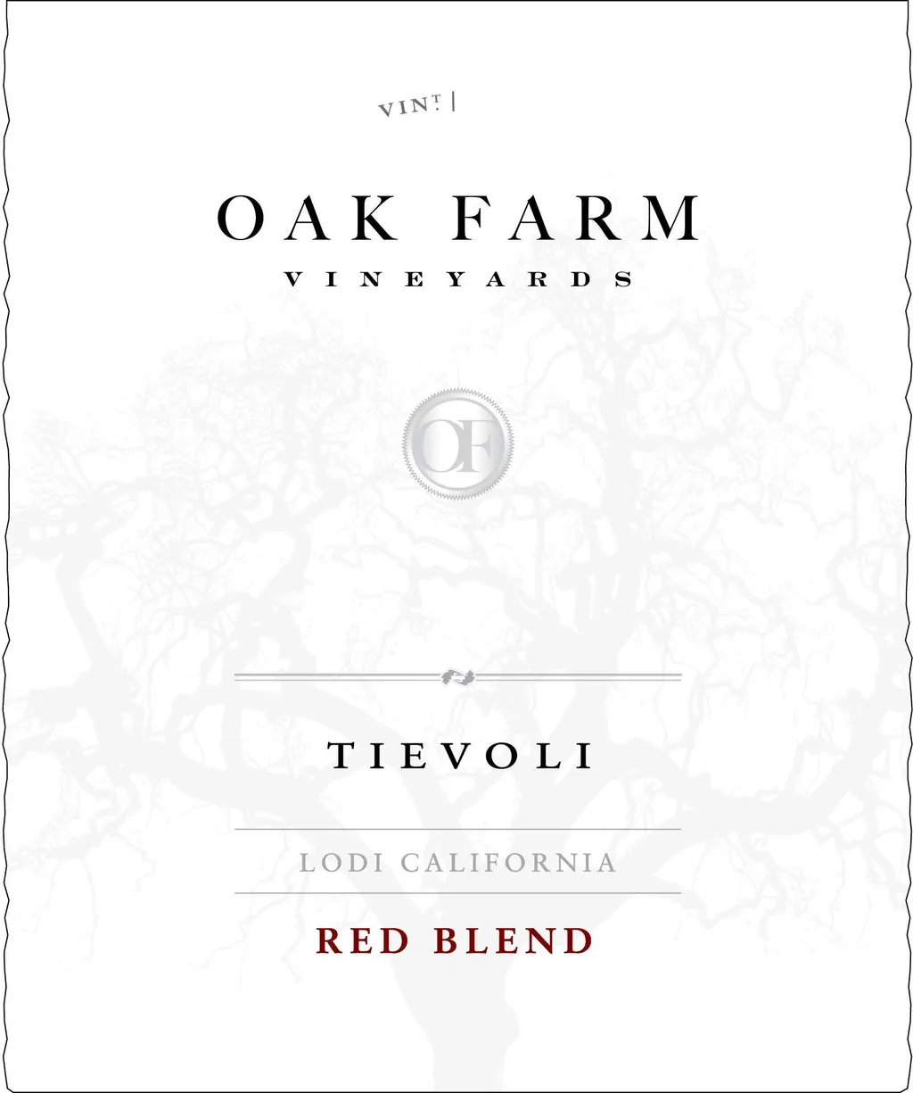 Tievoli Red Blend Bottle