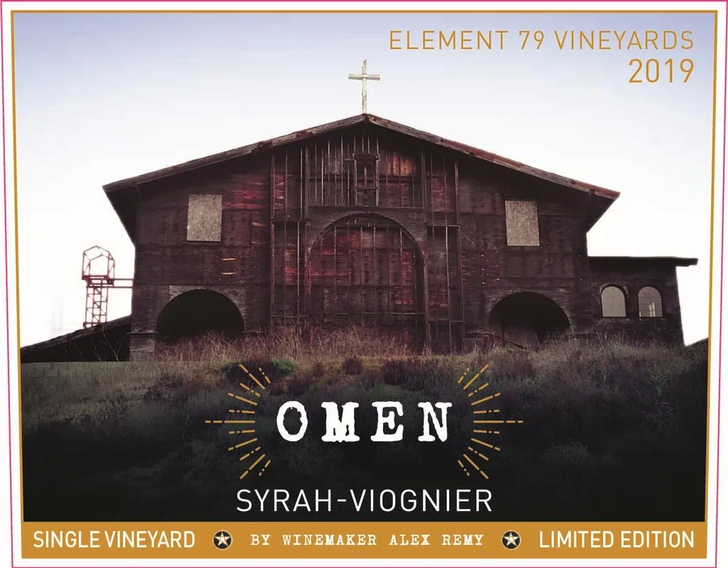 Element 79 Vineyard Syrah/Viognier Bottle