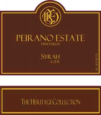Syrah Bottle