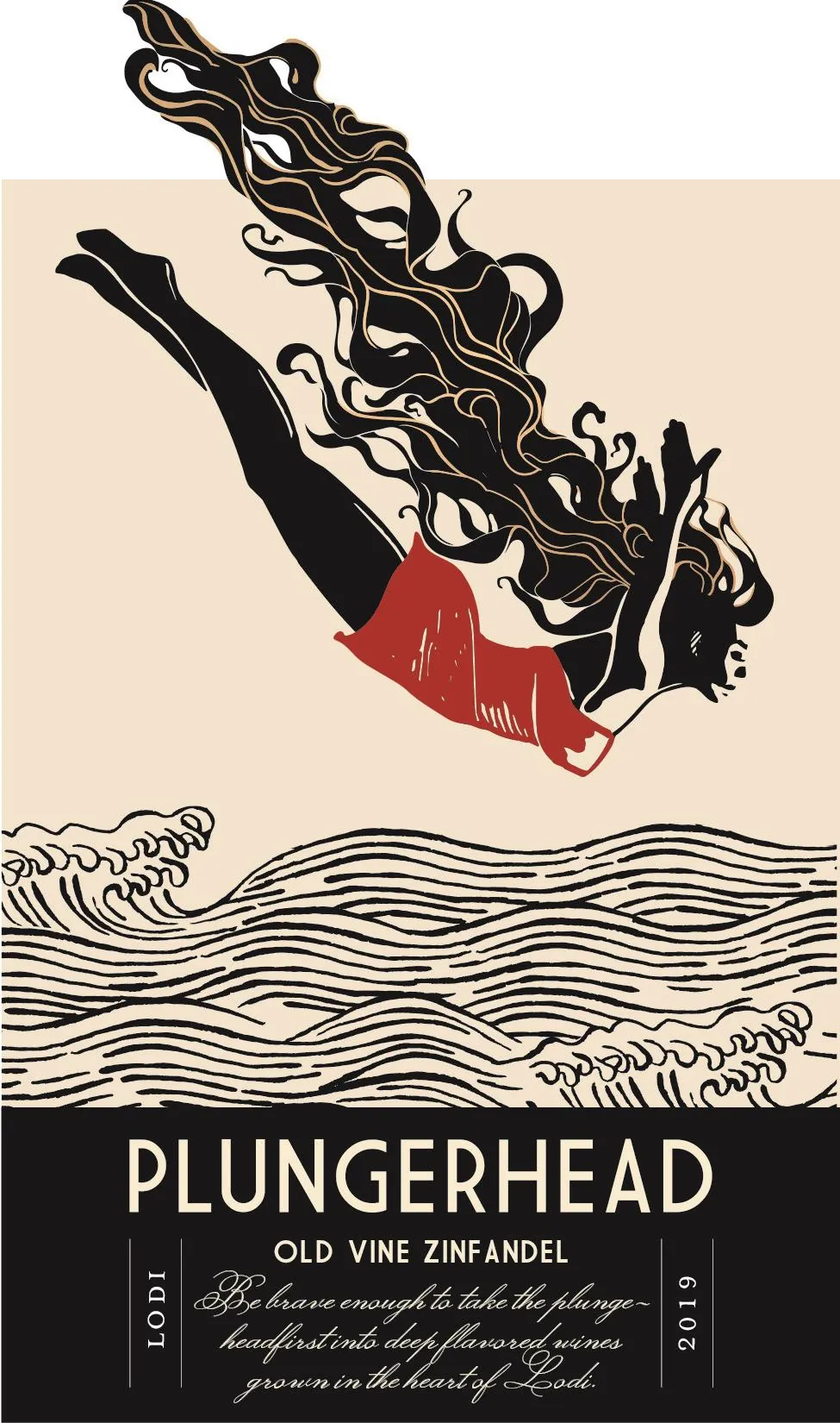 Lodi Old Vine Zinfandel Bottle