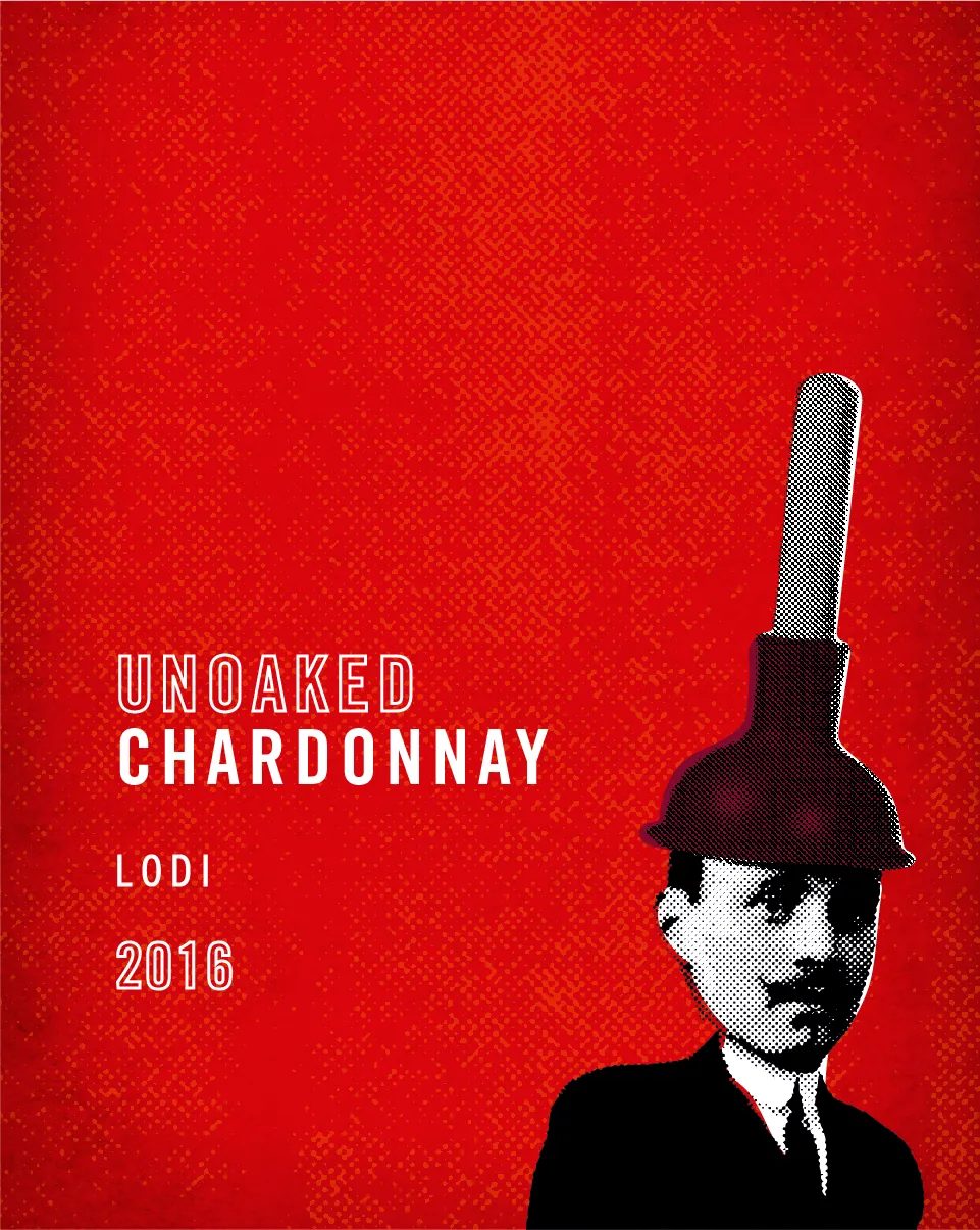 Unoaked Chardonnay Bottle