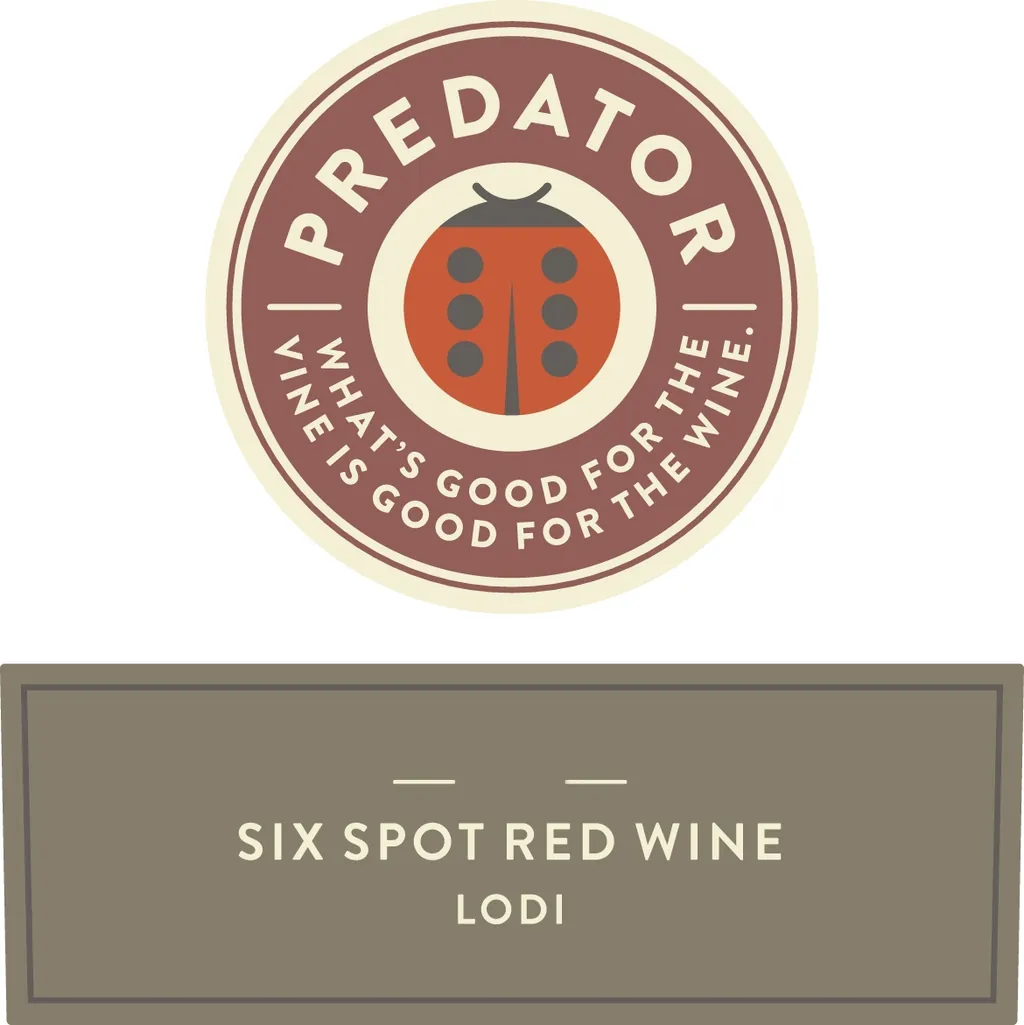 Six Spot Red Bottle