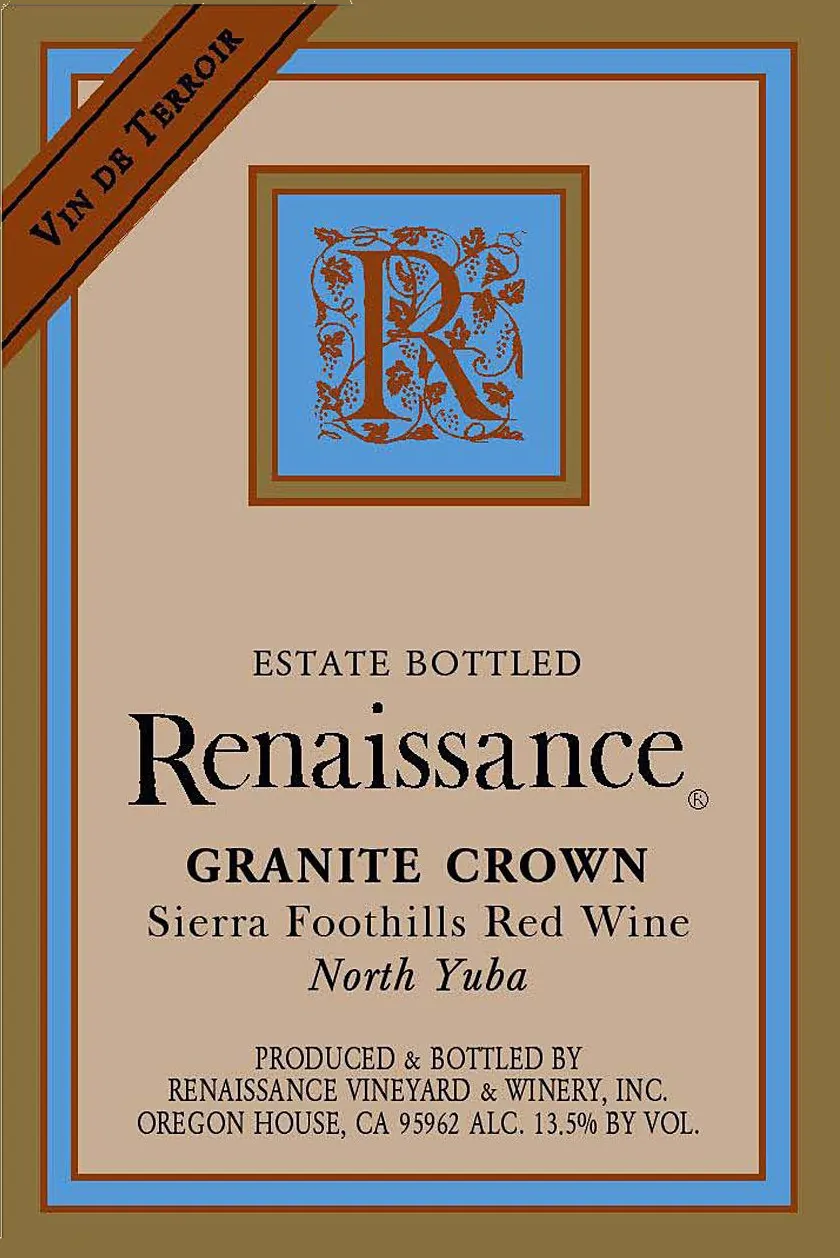 Granite Crown Red Wine Bottle