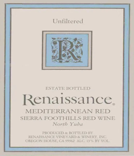Mediterranean Red Bottle