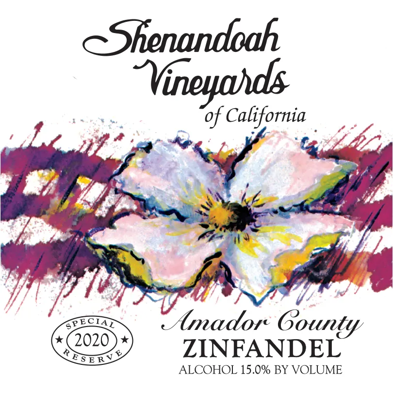 Special Reserve Zinfandel Bottle