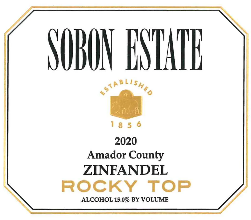 Rocky Top Zinfandel Bottle