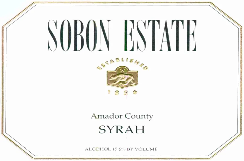 Syrah Bottle