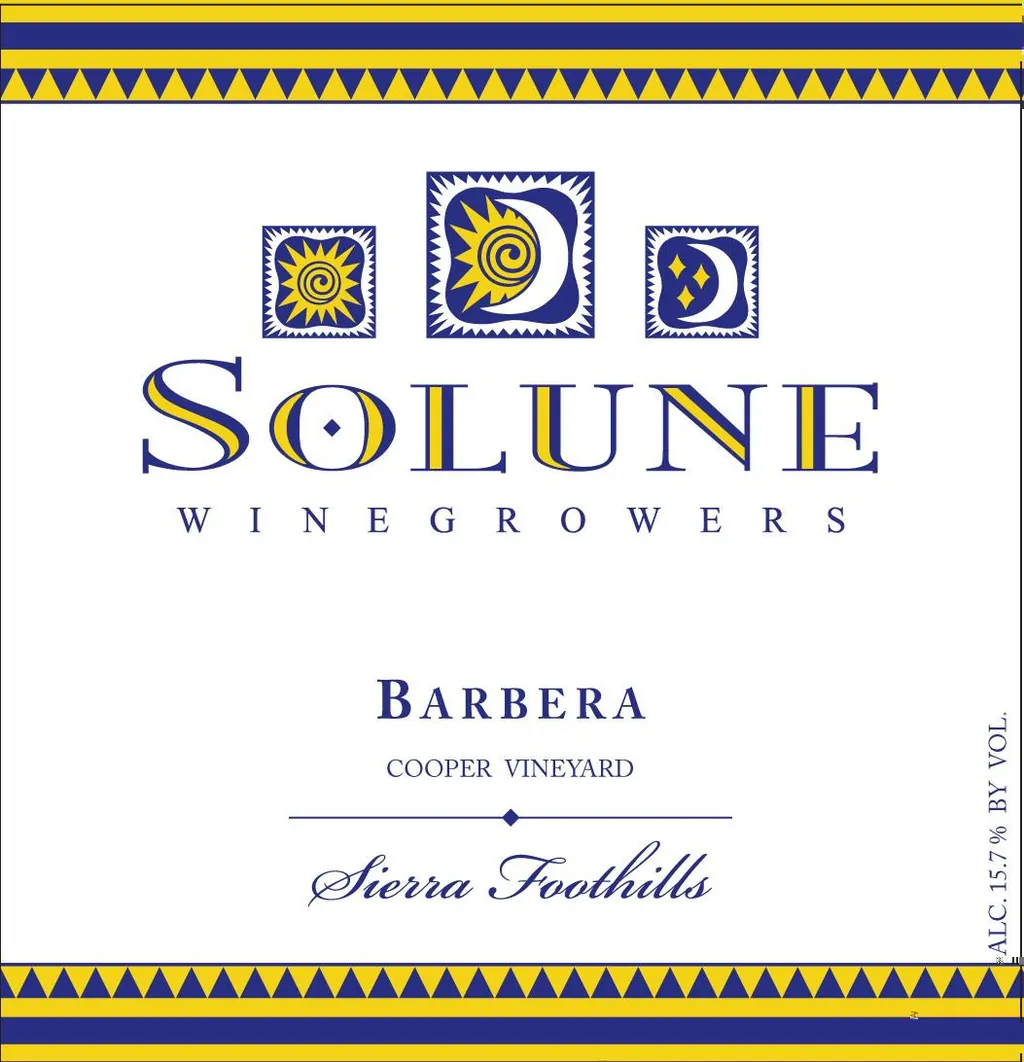 Barbera Bottle