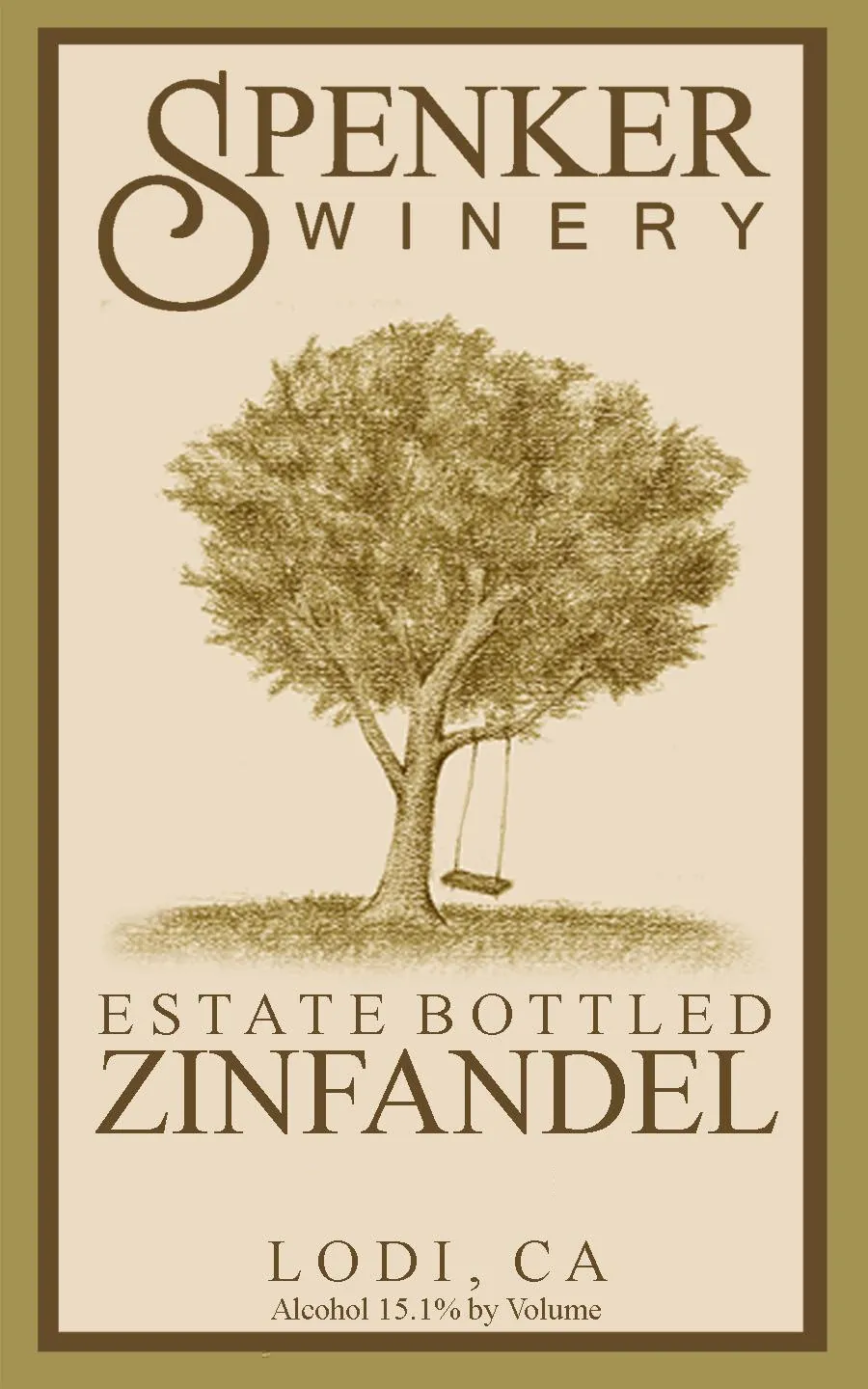 Zinfandel Bottle