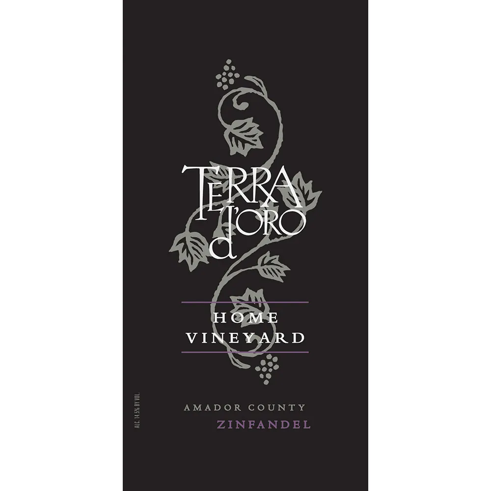 Home Vineyard Zinfandel Bottle